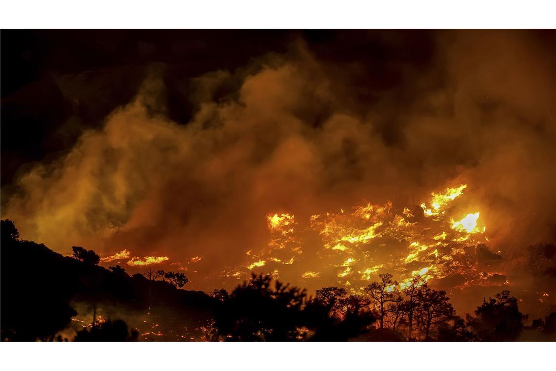 Waldbrand auf Kreta - Hotels und Dörfer evakuiert Auf Kreta mussten wegen der Brände Hotels und Dörfer evakuiert werden.