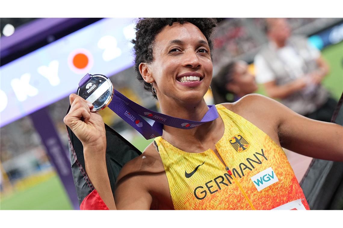 Gold-Party und WM-Karaoke - "Deutsche Leichtathletik lebt" Auf Malaika Mihambo ist immer Verlass.