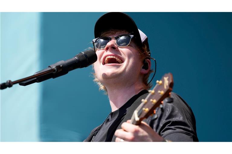 Auf seinem achten Album verarbeitet Ed Sheeran süd- und westasiatische Klänge. (Archivbild)