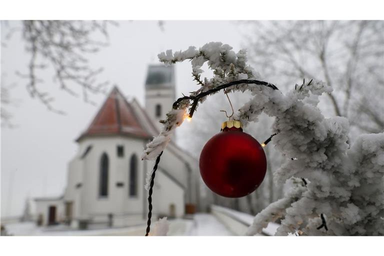 Auf weiße Weihnachten hofften die meisten Menschen in Baden-Württemberg dieses Jahr vergeblich (Symbolbild).