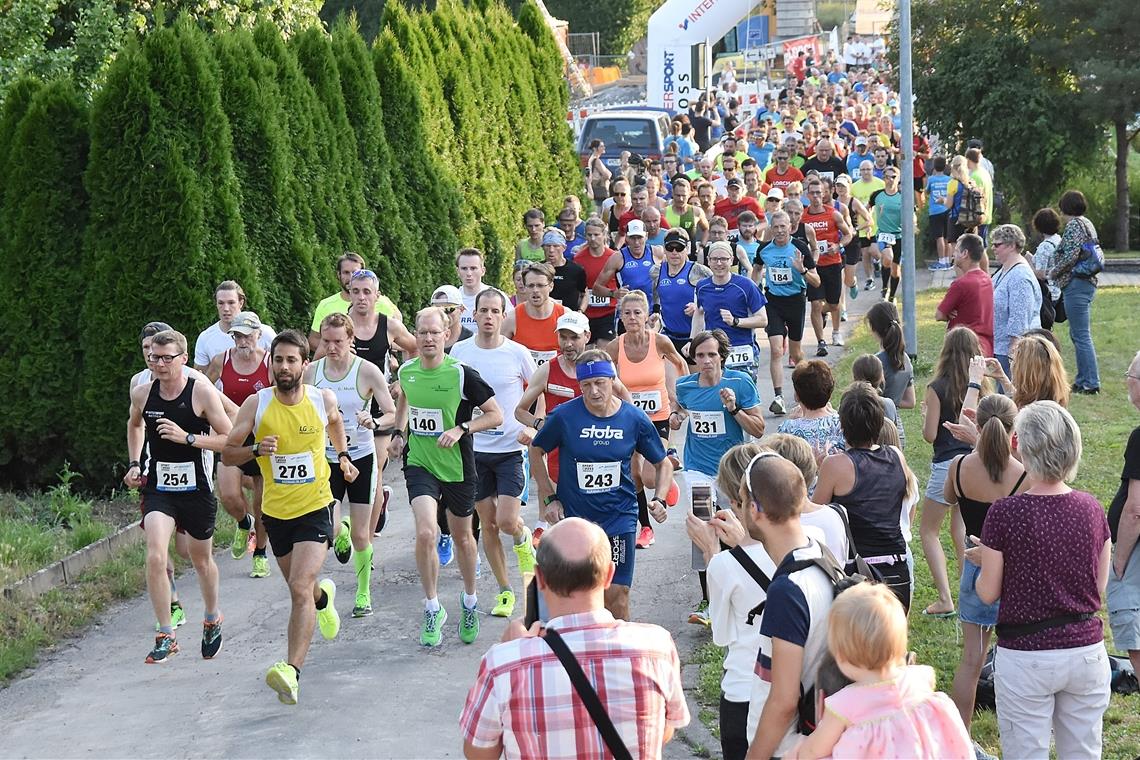 Auenwaldlauf: Bewährtes und auch Neues Auf zahlreiche Teilnehmer am Samstag beim Auenwaldlauf hoffen die Organisatoren. Foto: Tobias Sellmaier