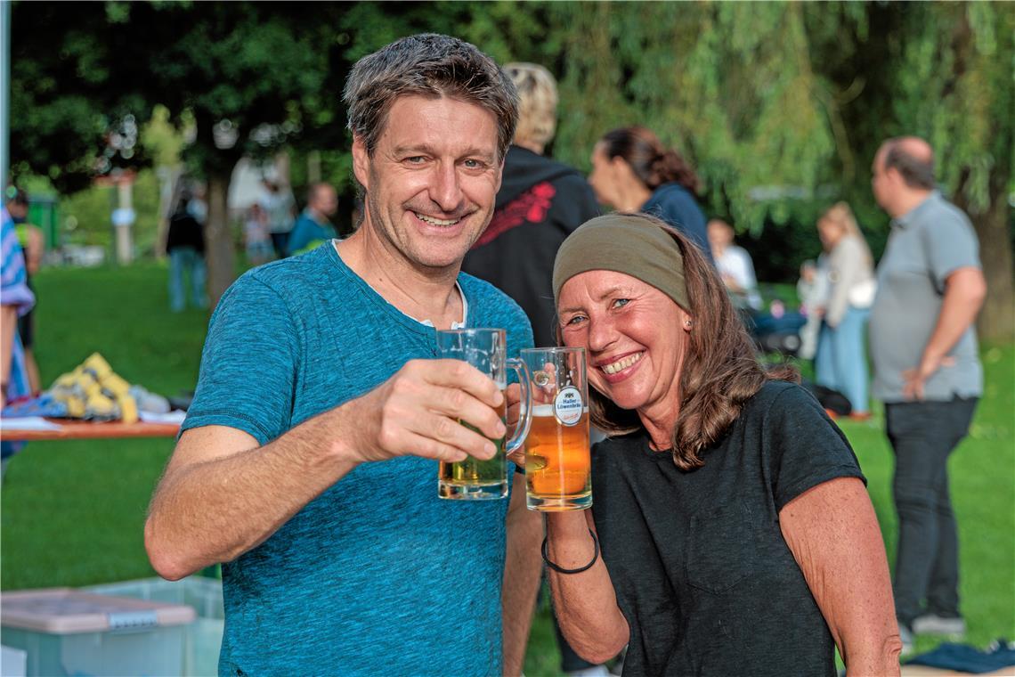 Auftakt des Sommernachtsfestes mit dem Waldsee-Triathlon. 
