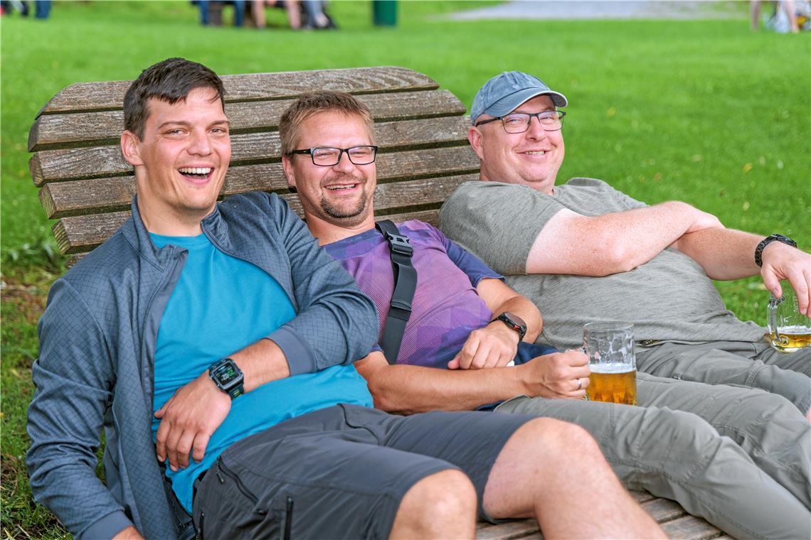 Auftakt des Sommernachtsfestes mit dem Waldsee-Triathlon. 