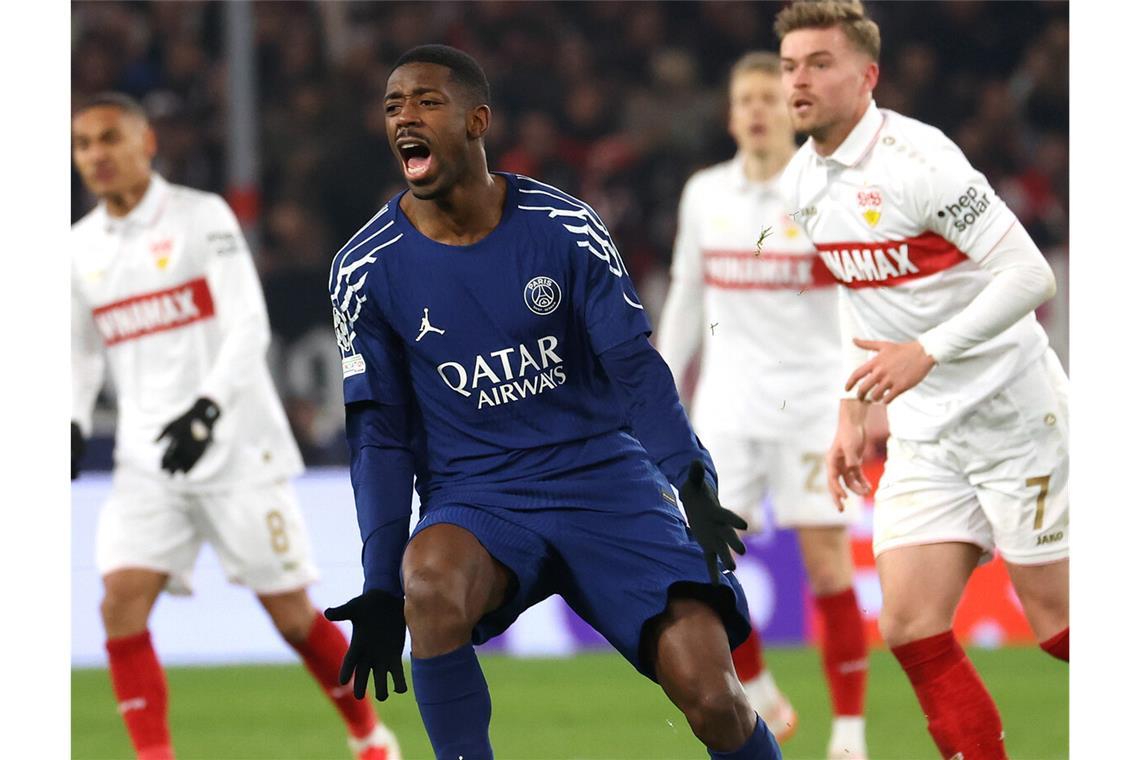 Königsklasse bringt fast 65 Millionen Euro Auftritte wie gegen Paris Saint-Germain um Ousmane Dembele spülen dem VfB mächtig Geld in die Kasse.