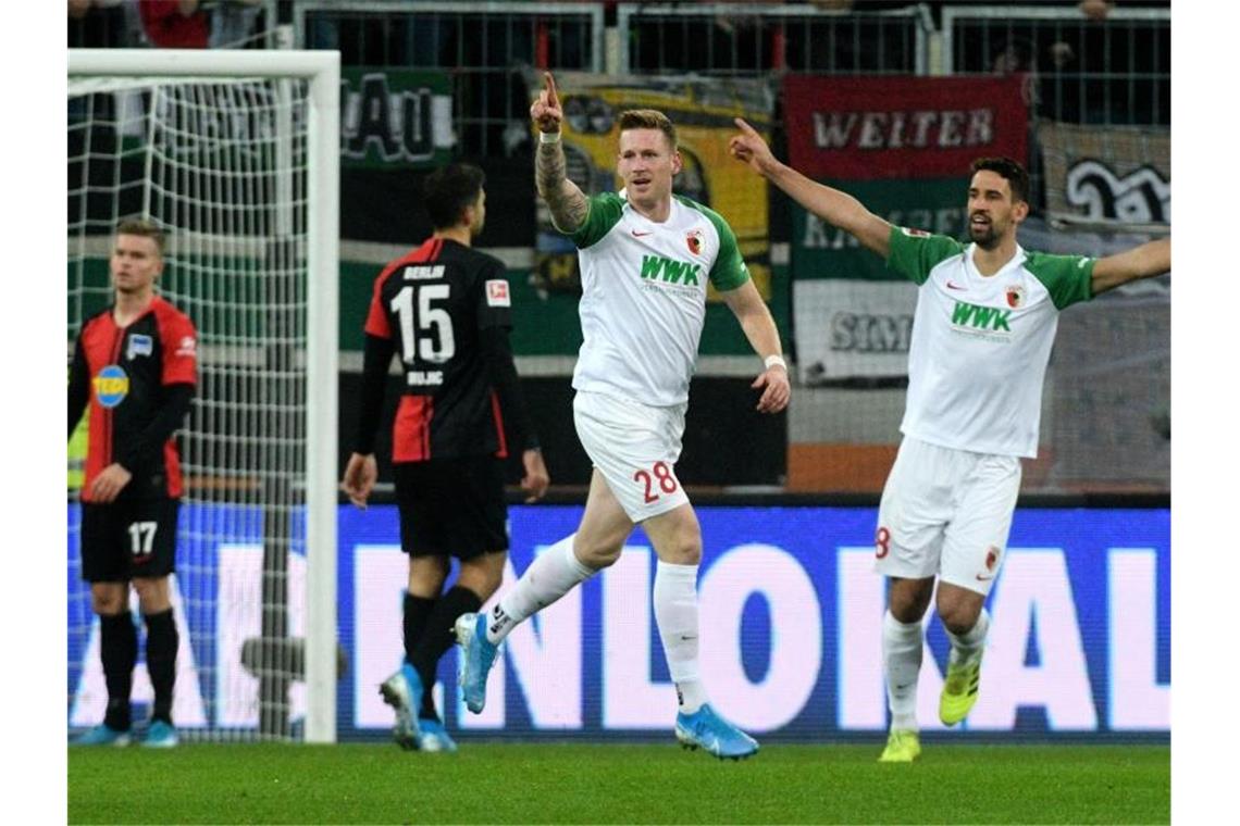 Augsburger „Schlag in die Fresse“ für Hertha BSC