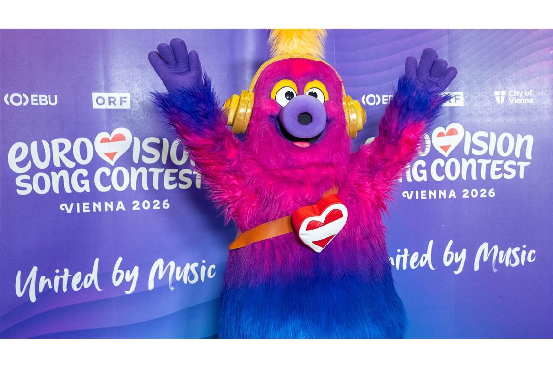 "Auri" heißt das Maskottchen des 70. ESC in Wien.