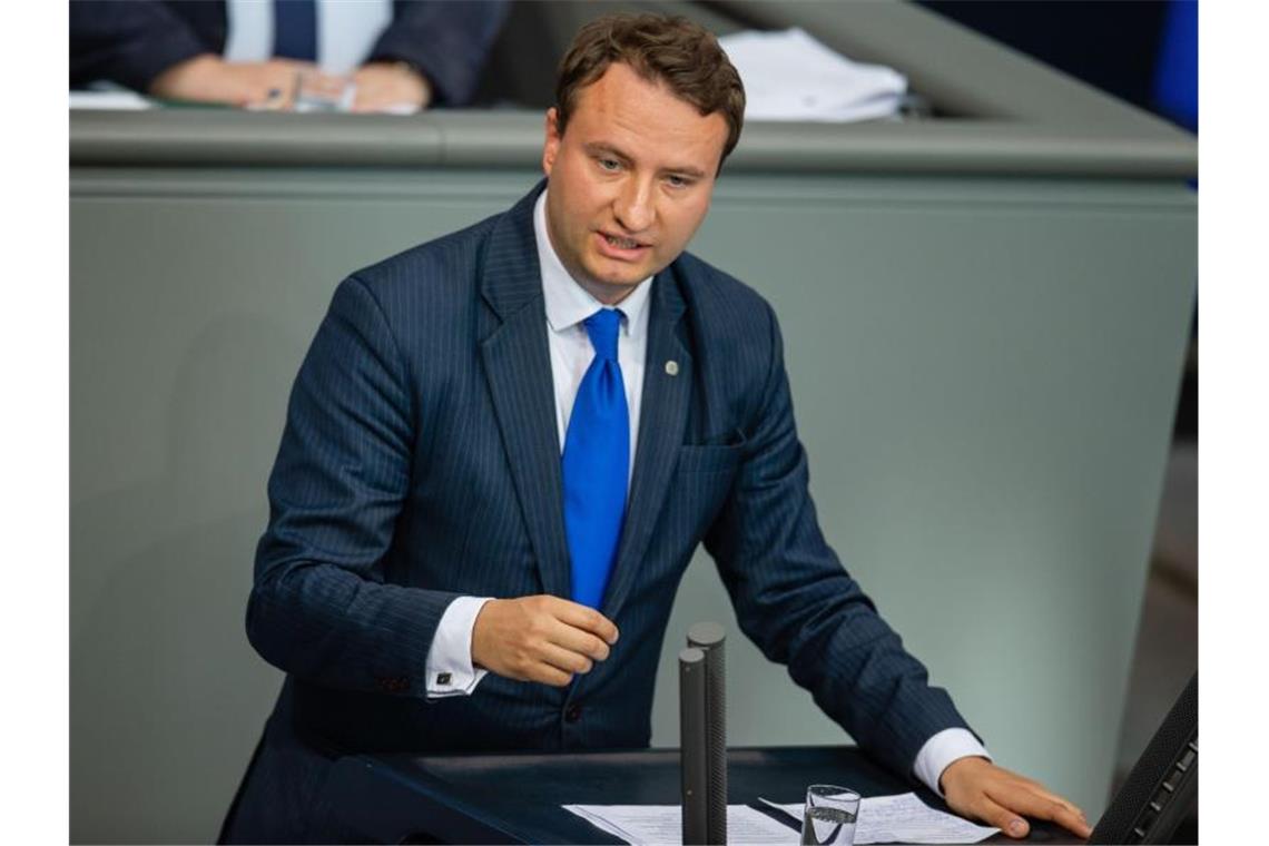 Hauptmann nicht mehr CDU-Mitglied Aus dem Bundestag hat er sich bereits zurückgezogen: Mark Hauptmann. Foto: Lisa Ducret/dpa