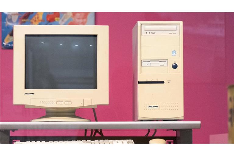 Aus dem Discounter ins Museum: Der Tower-PC von Aldi.