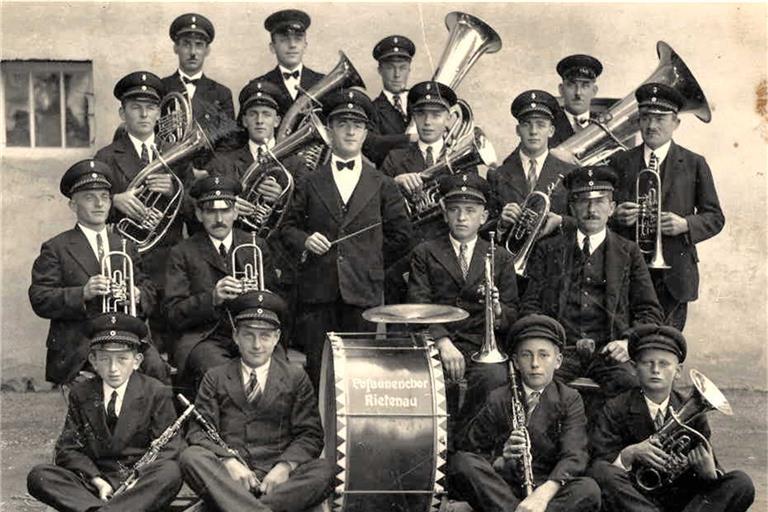 Aus dem Posaunenchor Rietenau erwuchs später der Musikverein. Foto: privat