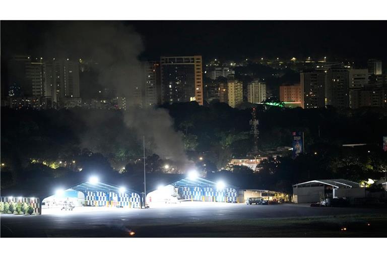 Aus der venezolanischen Hauptstadt Caracas wurden eine Reihe von Explosionen gemeldet.