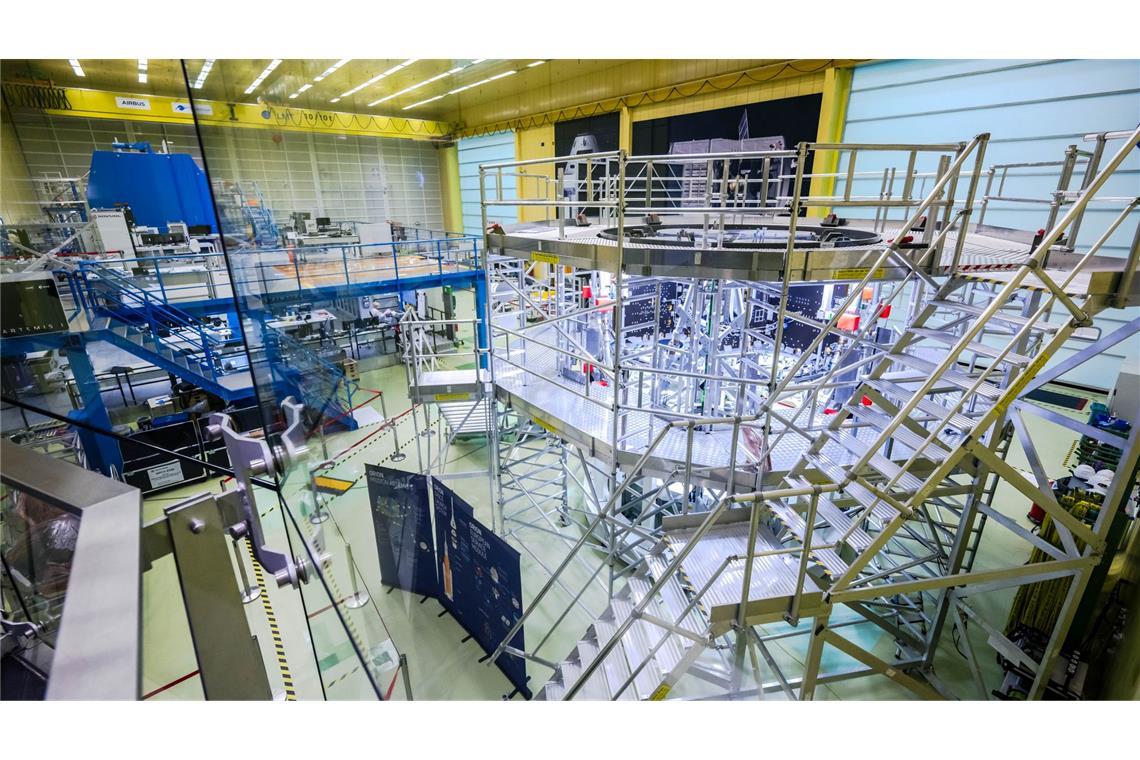 Aus Deutschland kommen Teile für die Mondmissionen. (Archivbild)