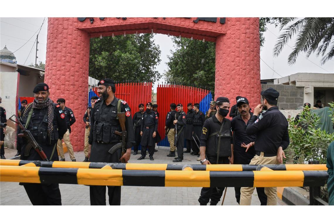 Massenhafter Gefängnisausbruch nach Erdbeben in Pakistan Aus diesem Gefängnis entkamen die Häftlinge.