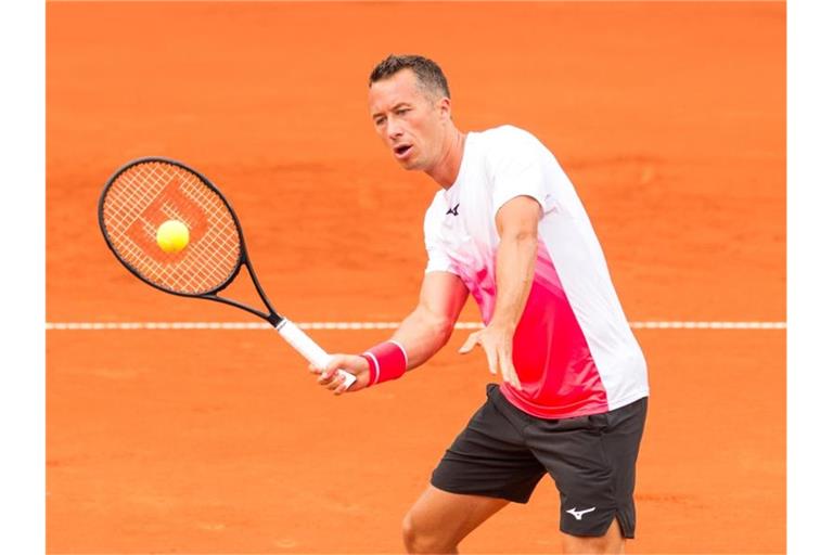 Aus im Achtelfinale in Hamburg: Philipp Kohlschreiber. Foto: Daniel Bockwoldt/dpa