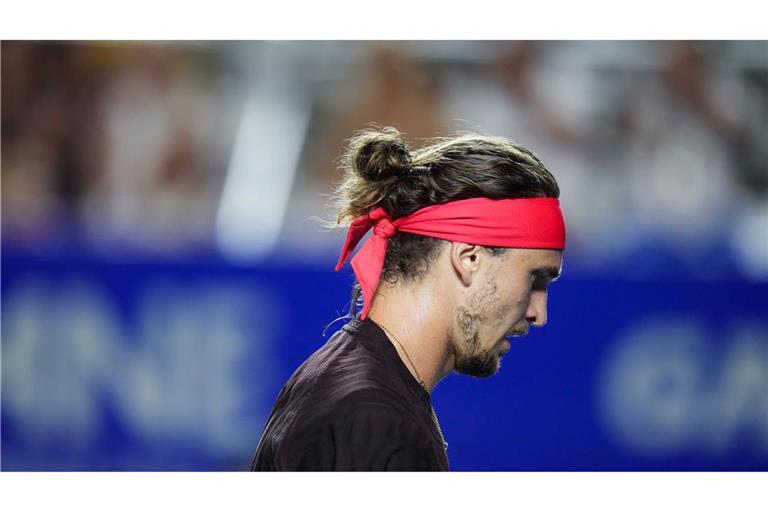 Aus im Achtelfinale von Acapulco: Alexander Zverev.