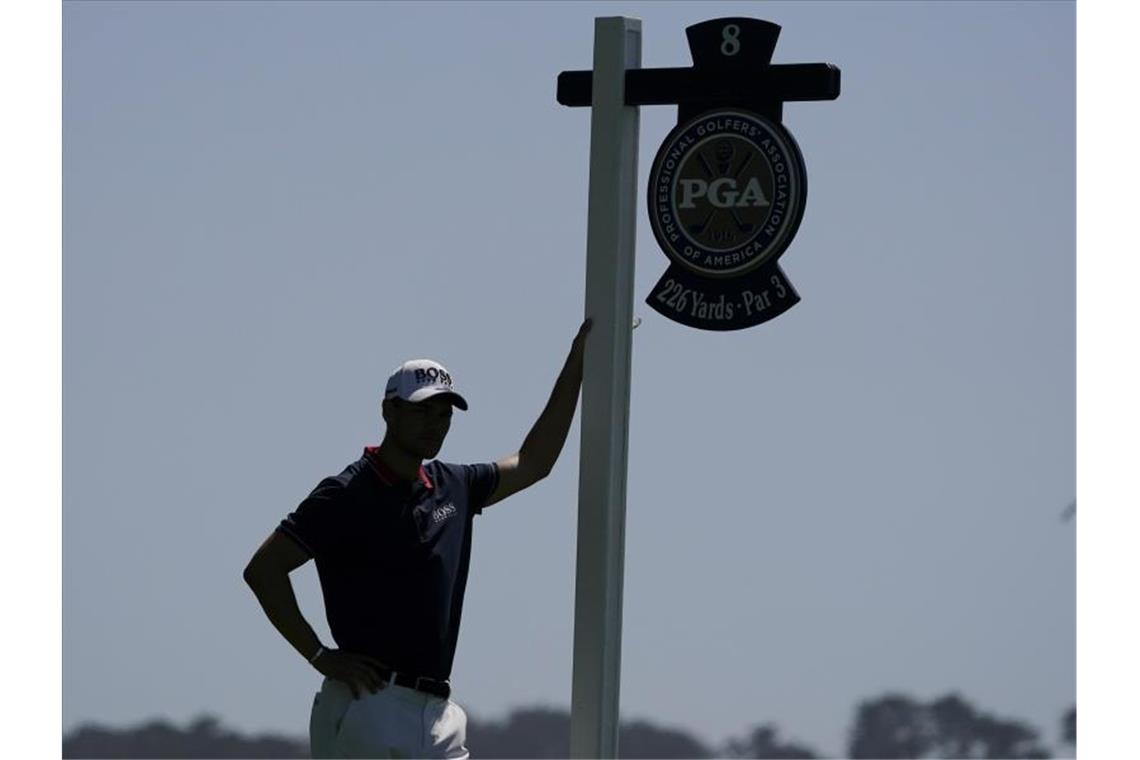 Ausgeschieden am zweiten Tag der PGA-Championship: Martin Kaymer. Foto: Charlie Riedel/AP/dpa