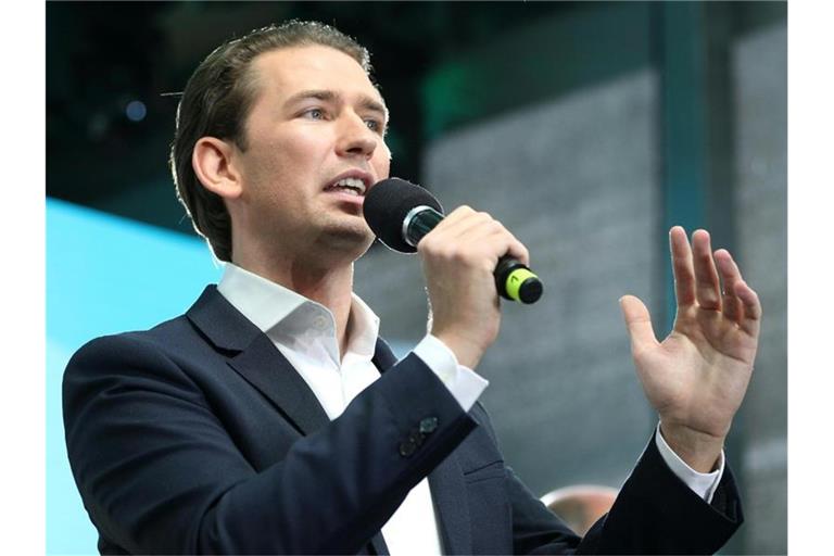 Ausnahmefall: In Österreich legte die konservative ÖVP von Kanzler Sebastian Kurz deutlich zu, anders als viele andere Volksparteien in Europa. Foto: Georg Hochmuth/APA