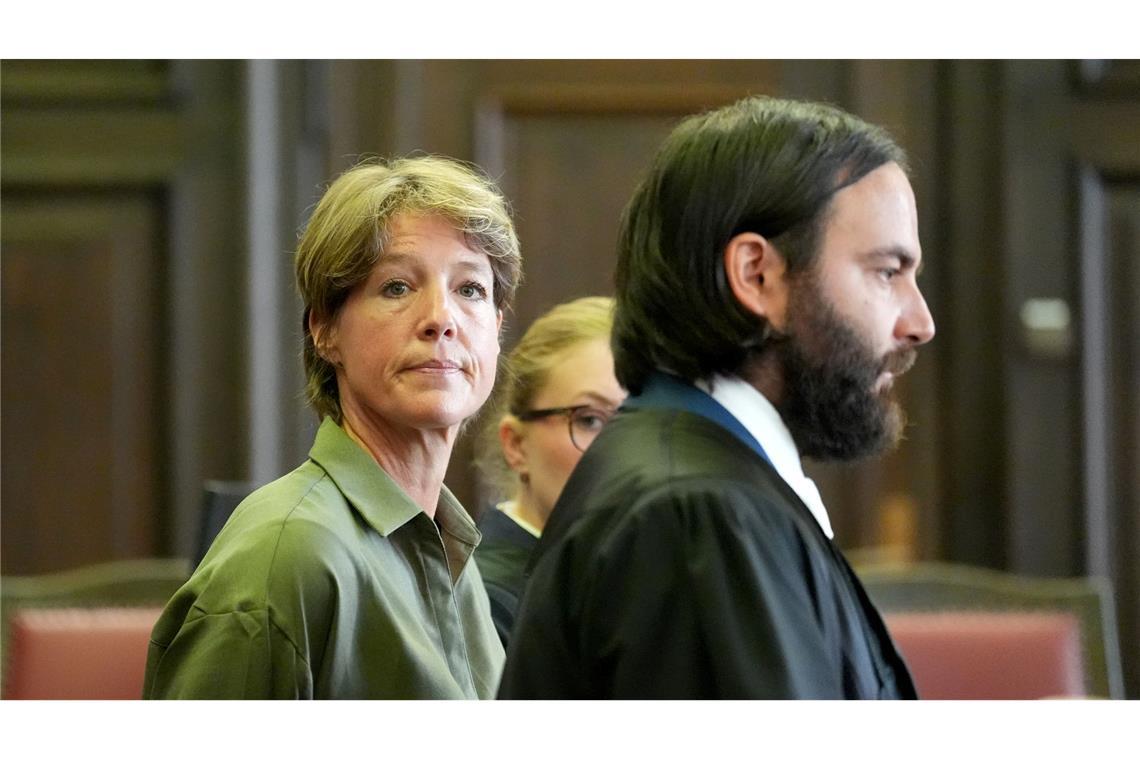 Aussage vor Gericht: Christina Block will erst später erfahren haben, was genau in der Tatnacht konkret passiert sein soll.