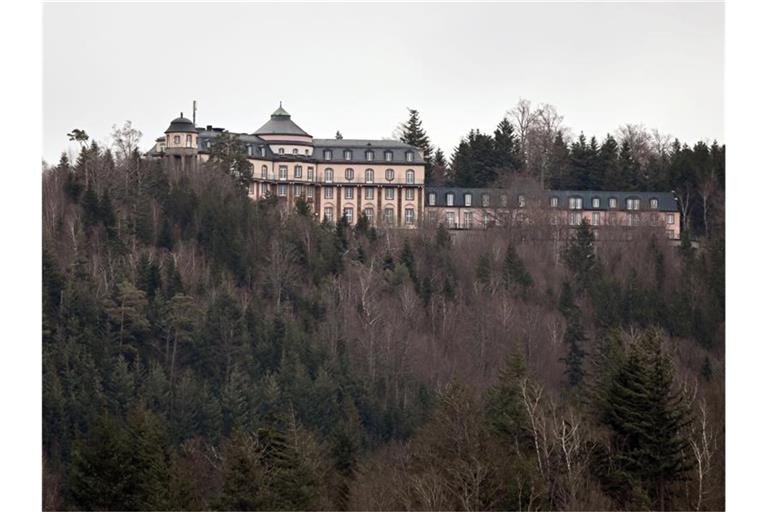 Aussenaufnahme des Schlosshotels Bühlerhöhe. Foto: Uli Deck/dpa/Archivbild