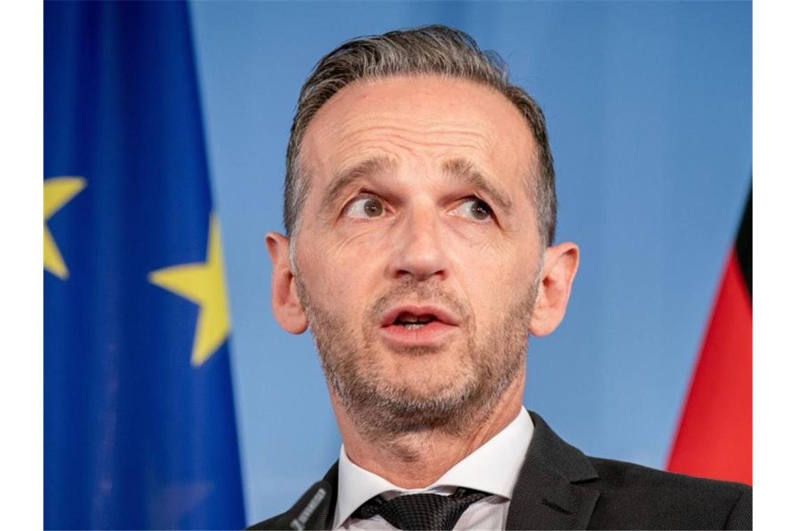 Immer noch kein EU-Deal zur Seenotrettung im Mittelmeer Außenminister Heiko Maas (SPD). Foto: Kay Nietfeld/Archiv
