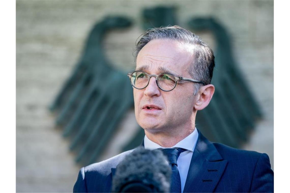Reisediplomatie kommt in Gang: Maas reist in die Niederlande Außenminister Heiko Maas (SPD) unternimmt erstmals seit Beginn der Corona-Krise wieder einen Auslandsbesuch. Foto: Kay Nietfeld/dpa