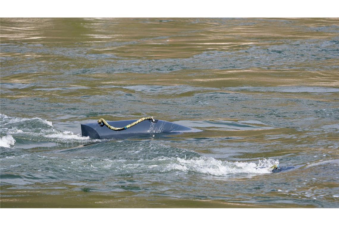 Außerhalb des Wassers sind die Anlagen kaum zu sehen. (Archivbild)