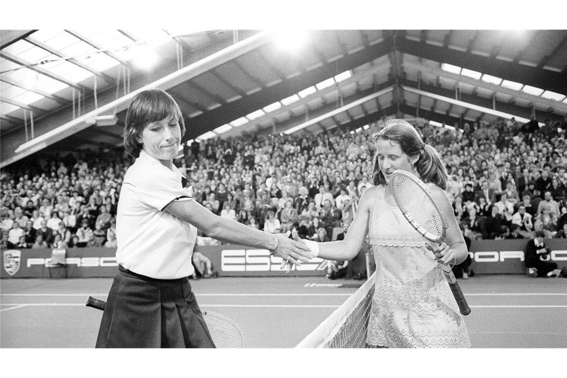 Austin gegen Martina Navratilova hieß das Duell der Anfangsjahre. 1982 siegte erstmals Navratilova.