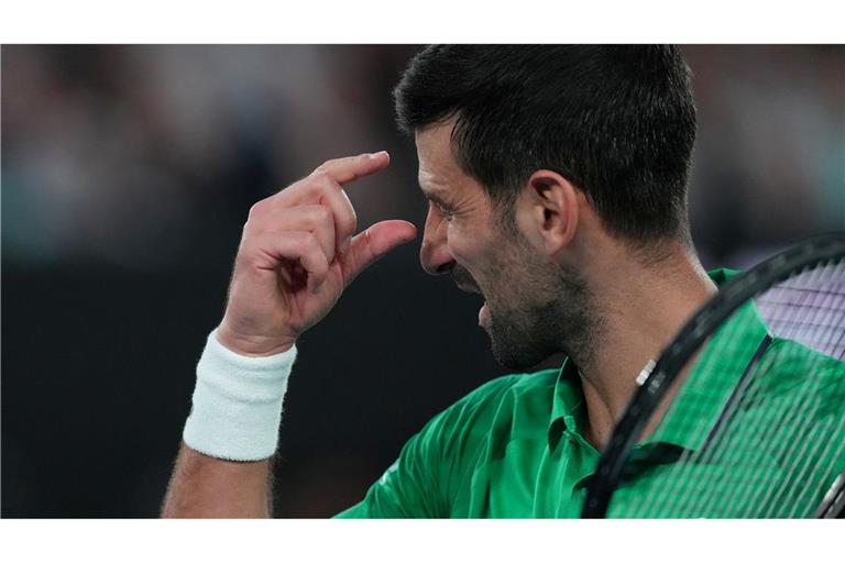 Australian-Open-Finale: Djokovic reagiert Alcaraz