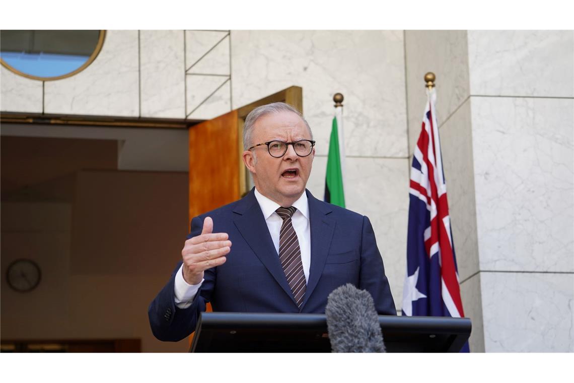 Australiens Premier Albanese plant ein Programm zum Waffenrückkauf.