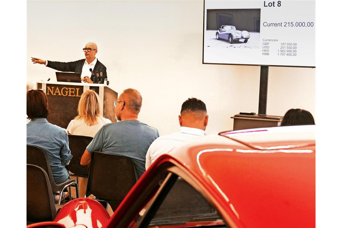 Erste Auktion für Autos zündet noch nicht Auto-Auktion bei Nagel