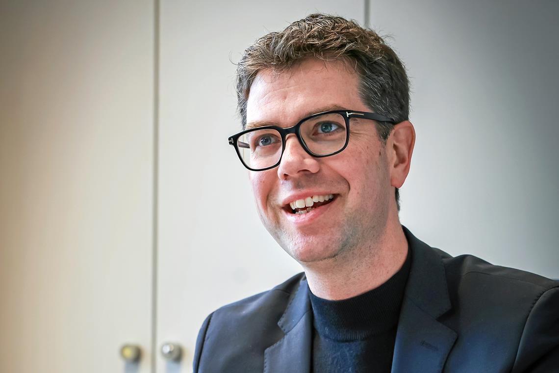 Auto und Klimaneutralität sind für Ralf Nentwich kein Gegensatz und kein Wirtschaftsproblem: „Das beste Auto der Welt soll aus Baden-Württemberg kommen.“ Foto: Alexander Becher