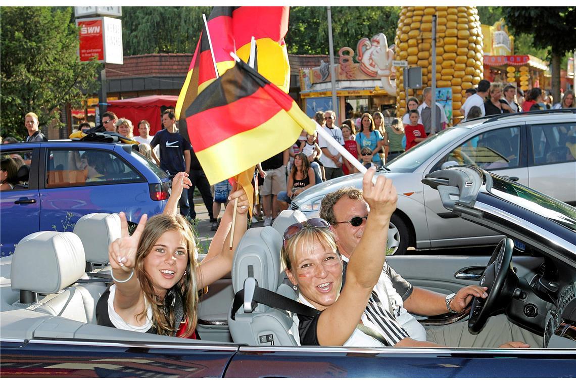 Autocorsos sind ein fester Bestandteil der WM 2006. 