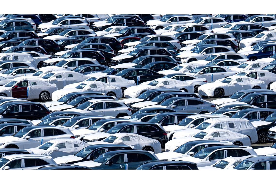 VDA: US-Zölle massive Belastung für Autoindustrie Autoexporte in die USA werden durch neue Zölle erschwert. (Archivbild)