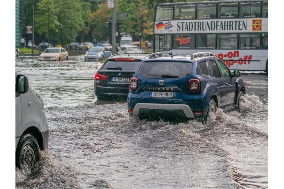 Gewitter treffen Teile Deutschlands