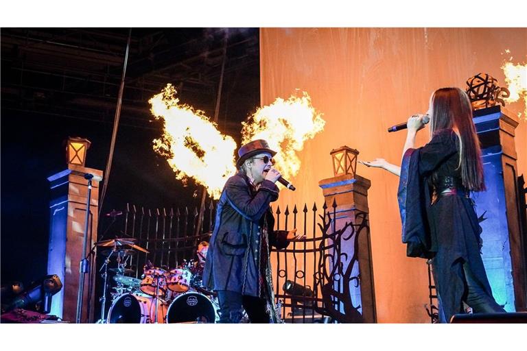 Avantasia heizten ihren Fans ordentlich ein.