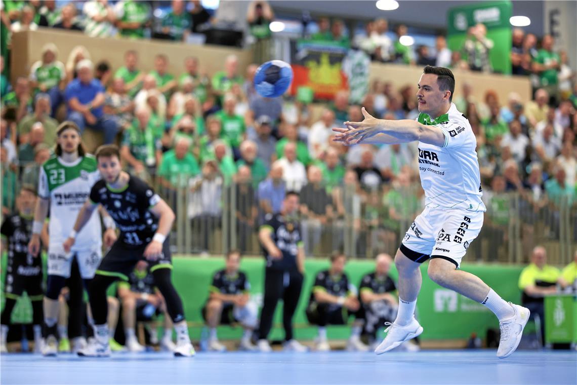 Axel Goller // Handball, Aufstiegsrunde Männer HC Oppenweiler/Backnang vs HC Ein...