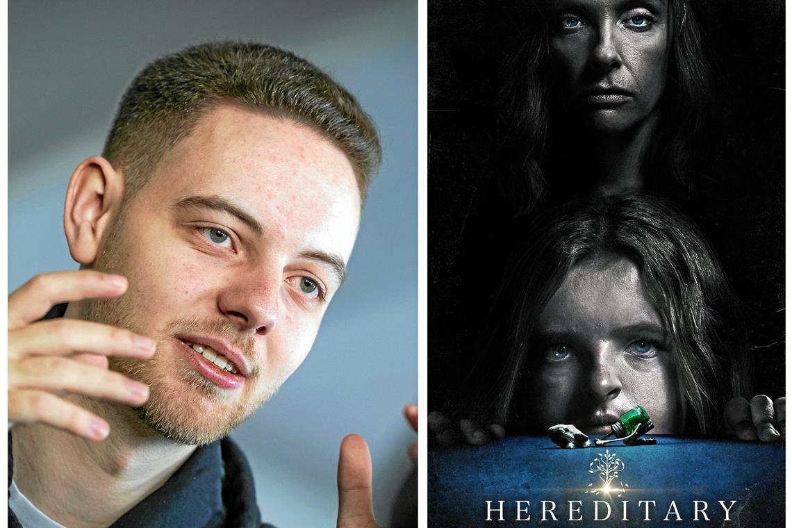 Schaurig schön: Halloween-Filmtipps zum Gruseln Axel Stelzmanns Lieblings-Horrorfilm ist „Hereditary“. Fotos: Alexander Becher; A24, PalmStar Media, Windy Hill Pictures