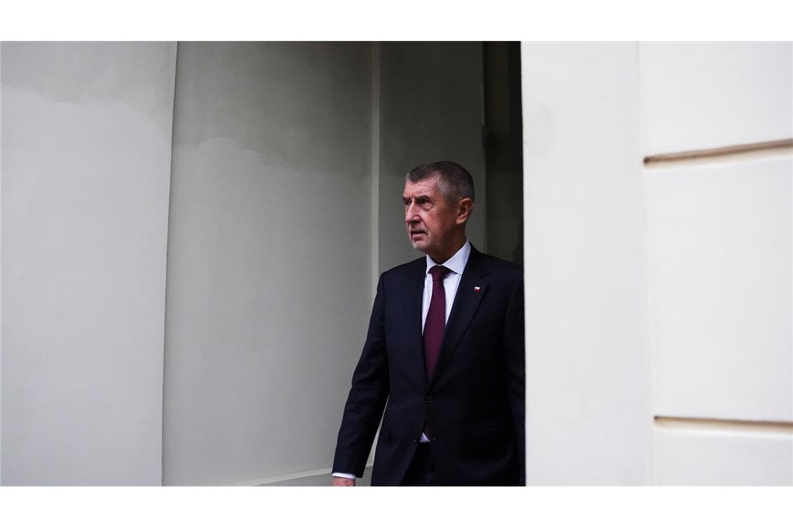 Babis verlässt die Prager Burg nach der Ernennung seiner Regierung.