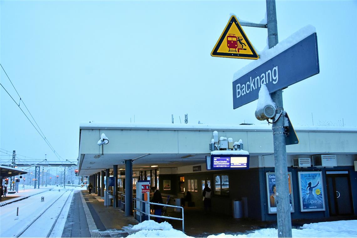 Backnang im Schnee