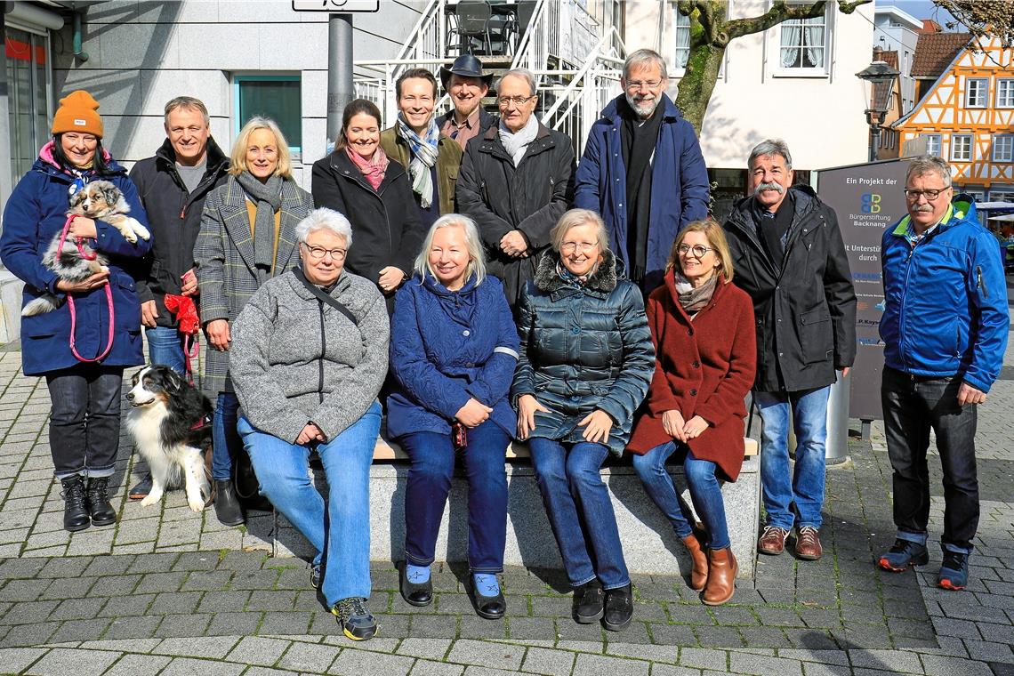 Bürgerbänke mit kleinem Fest eingeweiht