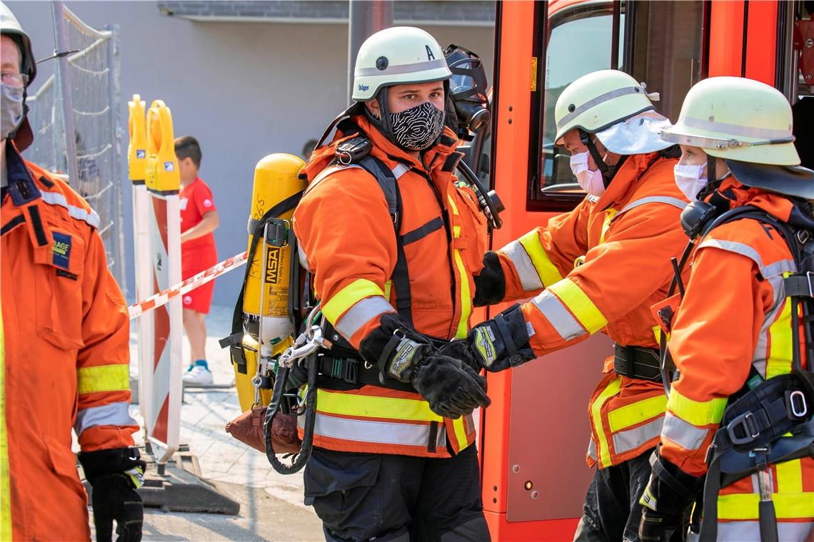 „Kein Problem bei der Feuerwehr“