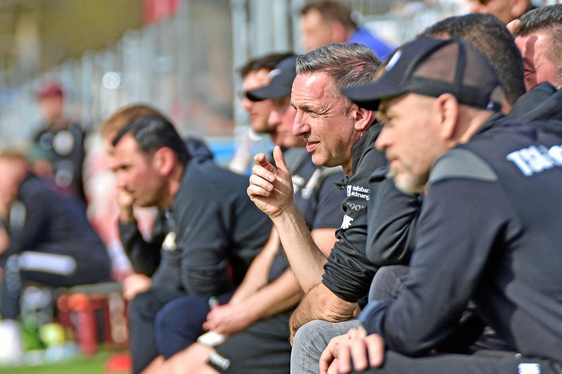 Backnangs sportlicher Leiter Marc Erdmann weiß um den unveränderten Ernst der Lage, ist aber zuversichtlich. Foto: Tobias Sellmaier