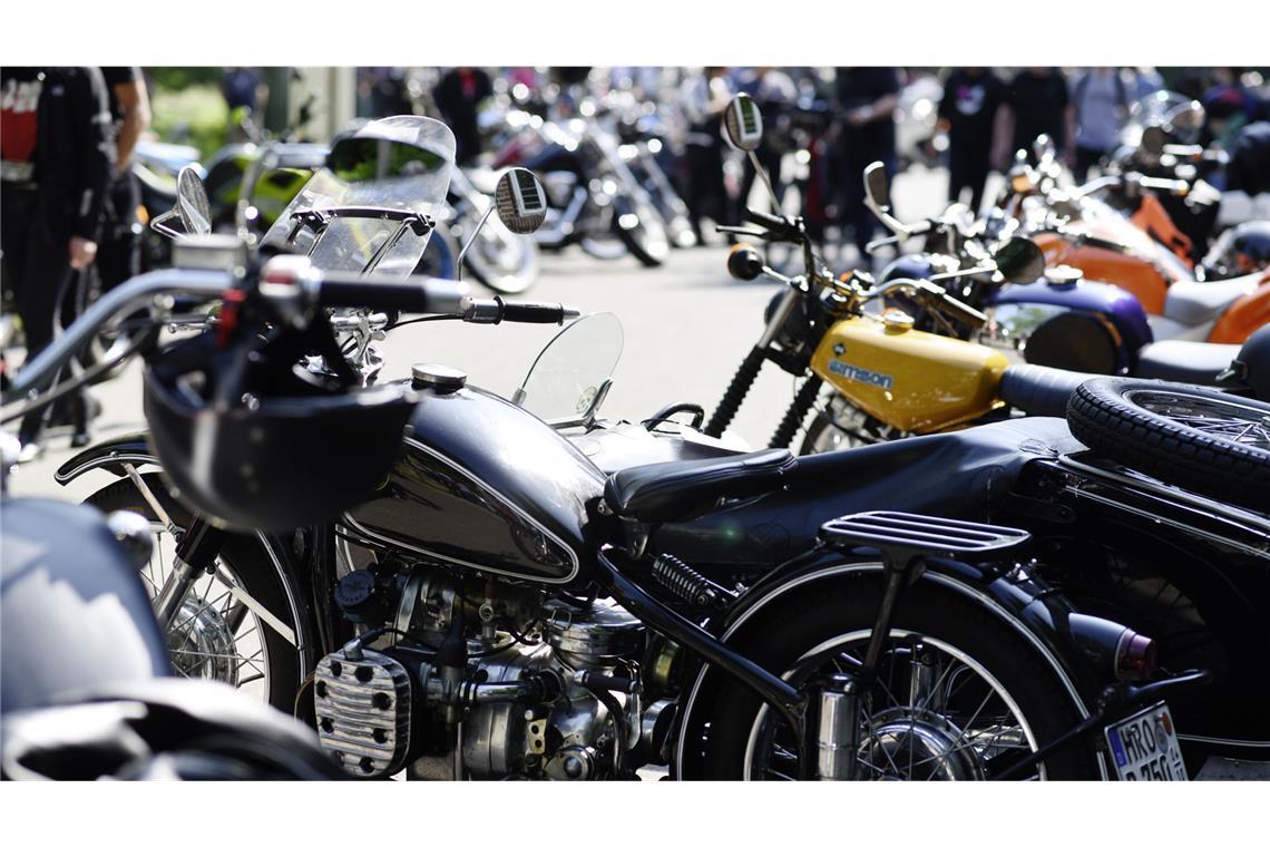 Hier gibt es in Baden-Württemberg die meisten Motorräder Baden-Württemberg ist das Bundesland mit der zweithöchsten Motorraddichte. (Archivbild)