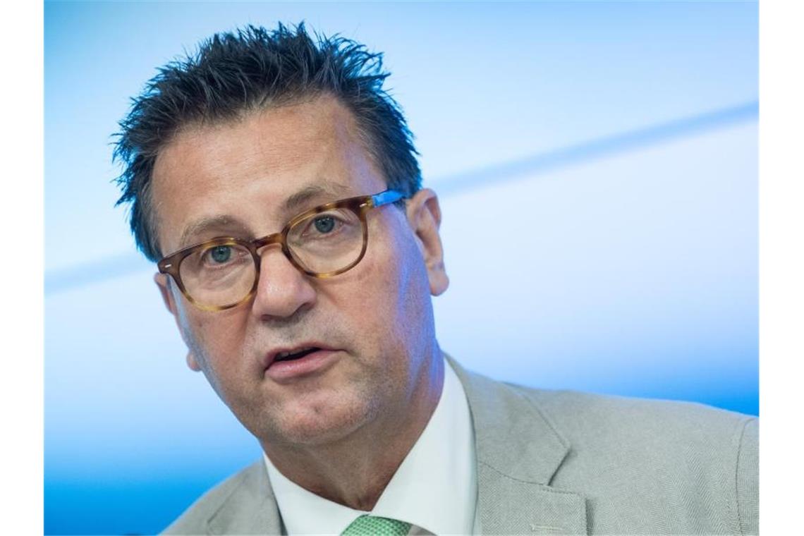 Digitale Landwirtschaft: Modell geglückt Baden Württembergs Agrarminister Peter Hauk. Foto: Sebastian Gollnow/Archivbild