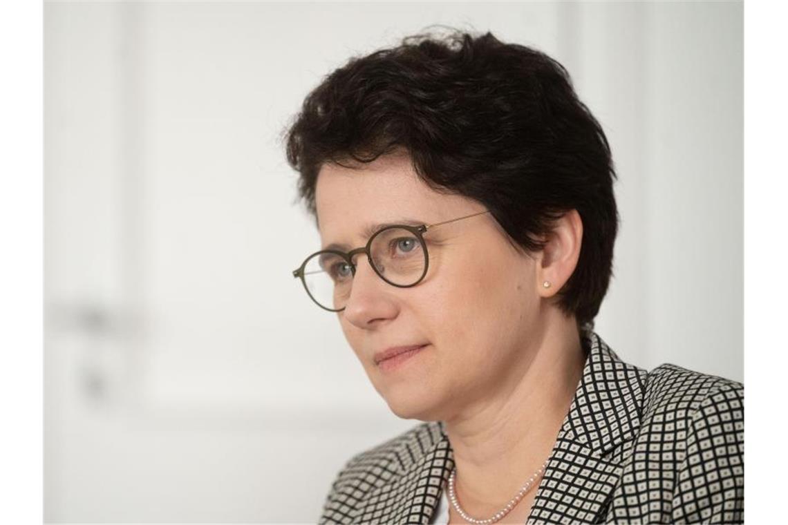 Streit um Flüchtlinge: Grüne verärgert über Gentges Baden-Württembergs Justizministerin Marion Gentges (CDU). Foto: Marijan Murat/dpa/Archivbild