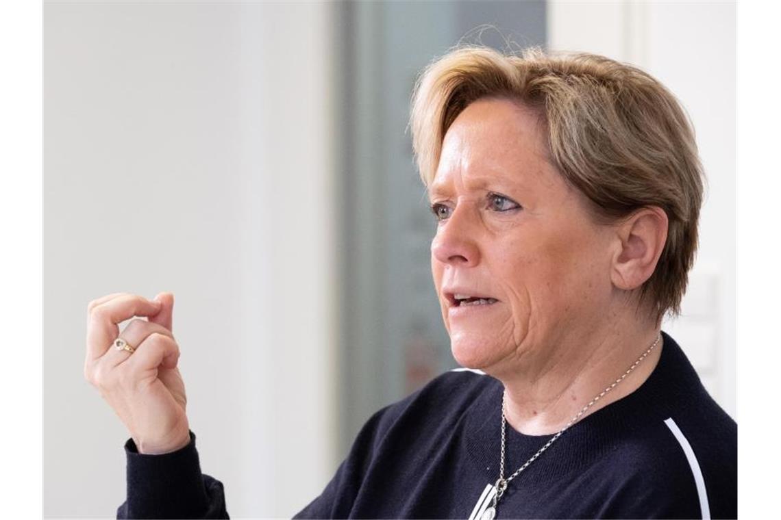 Baden-Württembergs Kultusministerin Susanne Eisenmann (CDU). Foto: Bernd Weißbrod/dpa/Archivbild