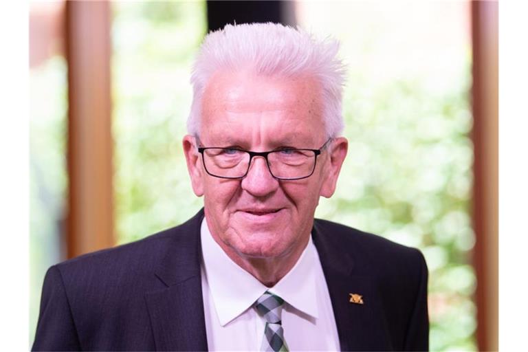 Baden-Württembergs Ministerpräsident Winfried Kretschmann. Foto: Soeren Stache/Archivbild
