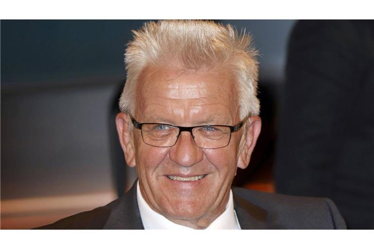 Baden-Württembergs Ministerpräsident Winfried Kretschmann bezieht bei Markus Lanz Stellung zu aktuellen Themen (Archivfoto).