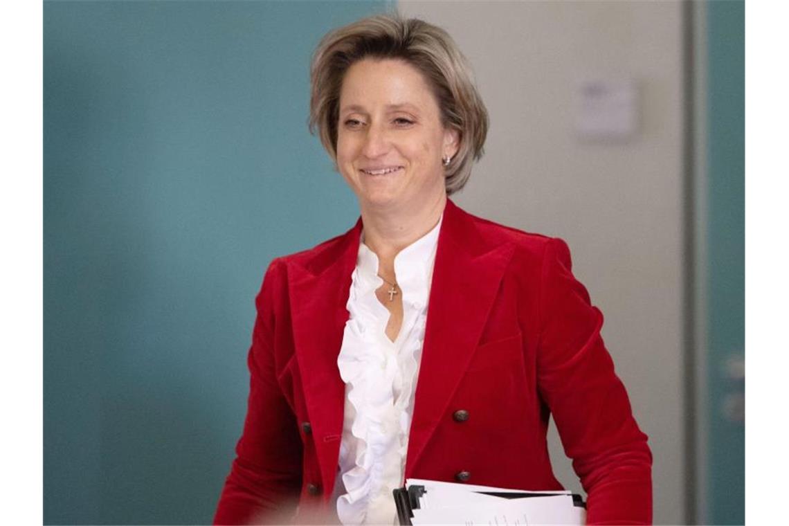 Ministerin lotet Chancen für Unternehmen in Afrika aus Baden-Württembergs Wirtschaftsministerin Nicole Hoffmeister-Kraut (CDU). Foto: Marijan Murat/dpa/Archivbild