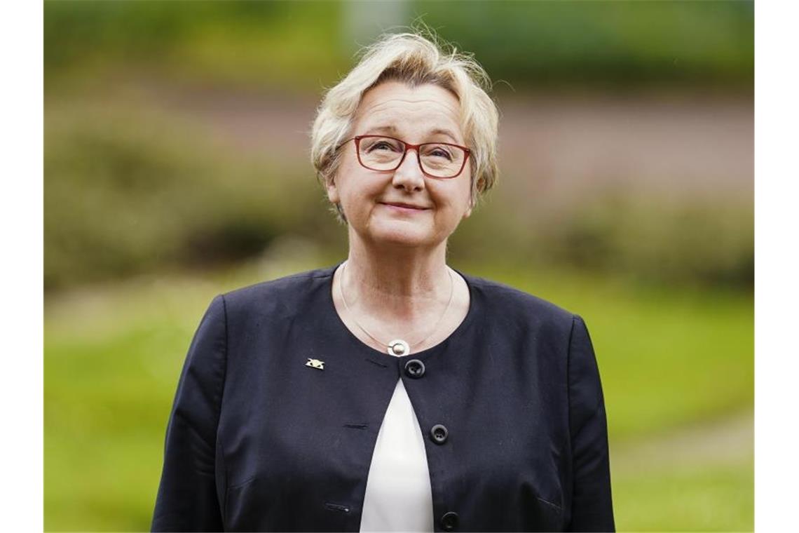 Lehramtsstudierende sollen Schulen nach Ferien unterstützen Baden-Württembergs Wissenschaftsministerin Theresia Bauer (Grüne). Foto: Uwe Anspach/dpa-Pool/dpa/Archivbild