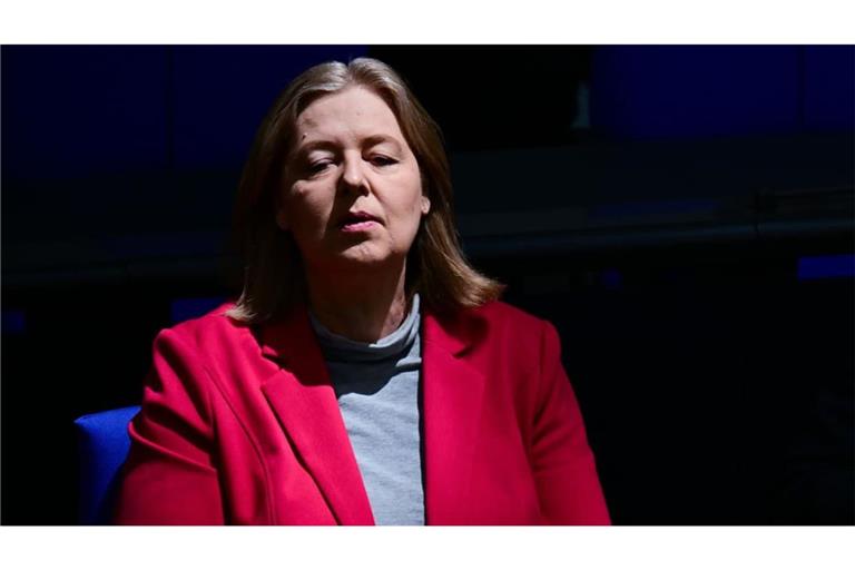 Bärbel Bas (SPD) während einer Sitzung im Bundestag. Bei ihrem Rücktritt kritisierte die Politikerin „Attacken“ der Union. (Archivbild)